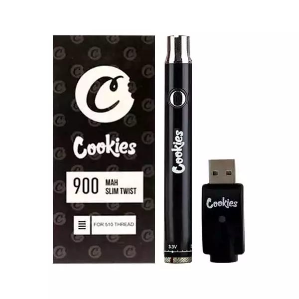 Bateria Cookies 510 Twist Vaporizadora 900mAh