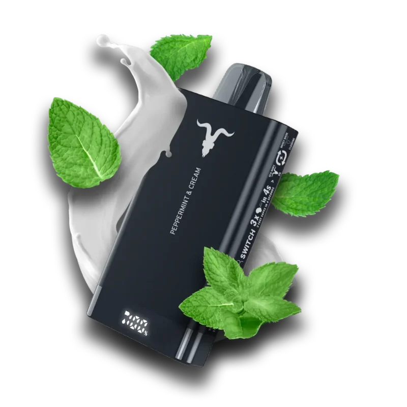 Peppermint & Cream Ignite V150 Pod Descartável 15000puffs